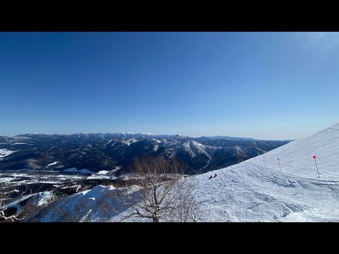 2021/3/15 星野リゾートトマムスキー場 山頂から一番下まで絶景＆トマム最長（約4.3km）のコースを滑ってみました。（パノラマリッジ→プラチナベル→シルバーベル→ビギナーズチョイス） — プラチナベル