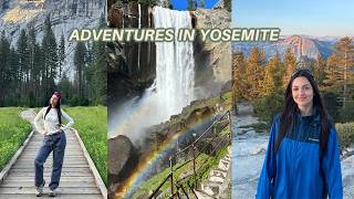 SPRING IN YOSEMITE: mist trail, glacier point, taft point, &amp; sentinel dome