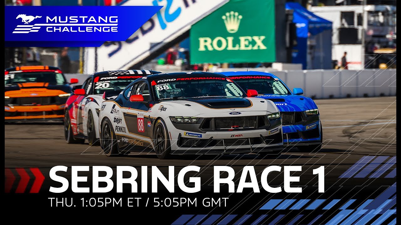 Race 1 I Sebring International Raceway I Mustang Challenge | Ford Performance