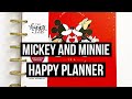 The Happy Planner + Disney - 2021 Mickey and Minnie Classic Vertical Flip Through and Review