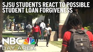 SJSU Students React to Student Loan Forgiveness Plan