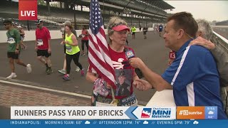 Honoring fallen Indiana State Police Trooper Aaron Smith at the 2024 500 Festival Mini-Marathon