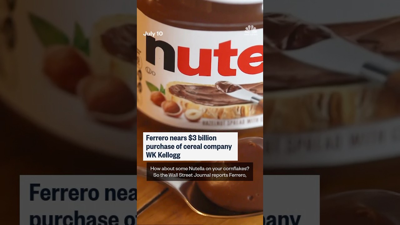 Ferrero nears billion purchase of cereal company WK Kellogg Ferrero nears billion purchase of cereal company WK Kellogg