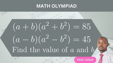 MATH OLYMPIAD📍Mind-Blowing Math Challenge! ⭐ 🔥 #Matholympiad #SimultaneousEquations.