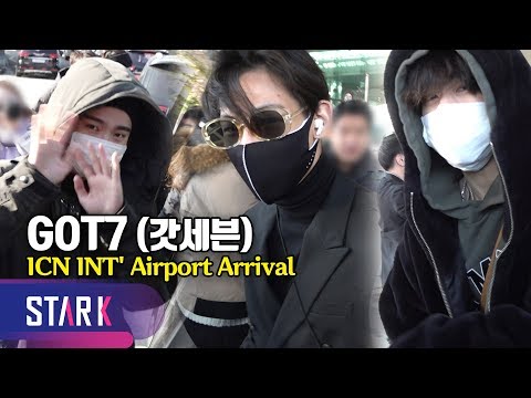 GOT7, 20191205_ICN INT&amp;#39; Airport Arrival (갓세븐, 마스크로 가려도 멋짐 가득)
