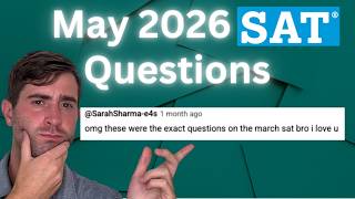 May 2026 SAT Predictions