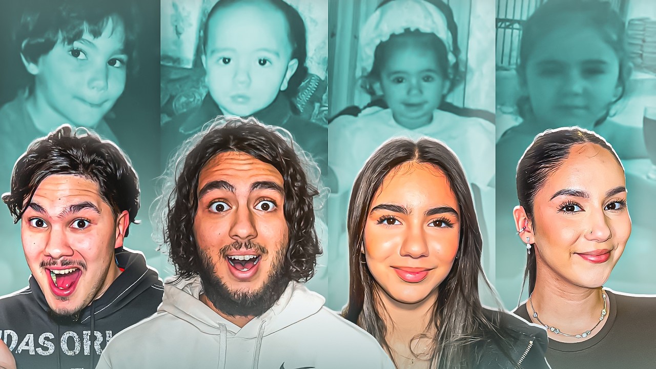 ON RÉAGIT À DES PHOTOS DE NOUS PETIT ! (On a glow up mdrr)