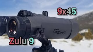 Sig Sauer Zulu 9 9x45 Binoculars: Field Performance Test