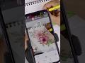 Drawing a flower 🌺 part 2 #art #drawing #draw #drawingtutorial how to draw a flower