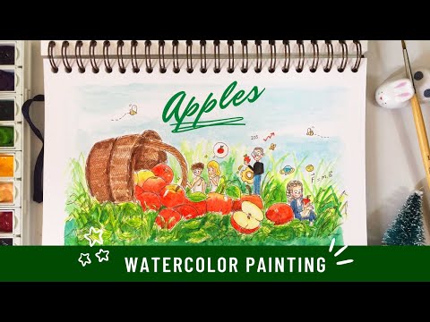 Draw With Me | How to draw an illustration picture step by step