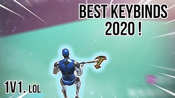 1v1.LOL BEST KEYBINDS AND SETTINGS FOR WINS (2022) UPDATED! NO MOUSE BUTTONS...