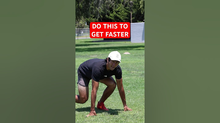 DO THIS TO GET FASTER