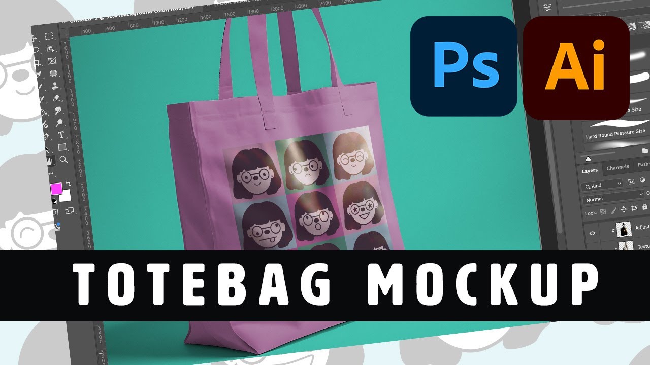 6  Totebag Mockup