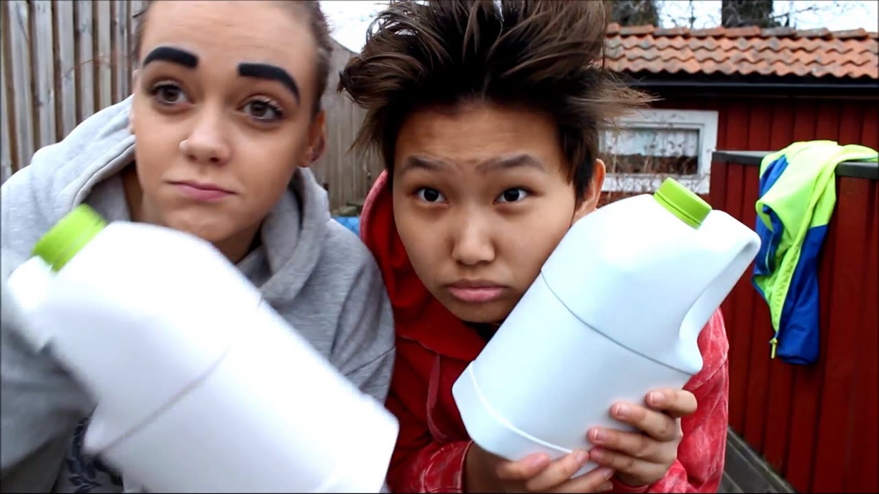 RAINBOW MILK CHALLENGE!!