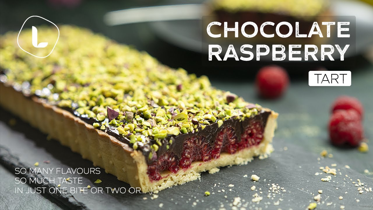 Chocolate Raspberry Tart | Food Channel L Recipes - YouTube