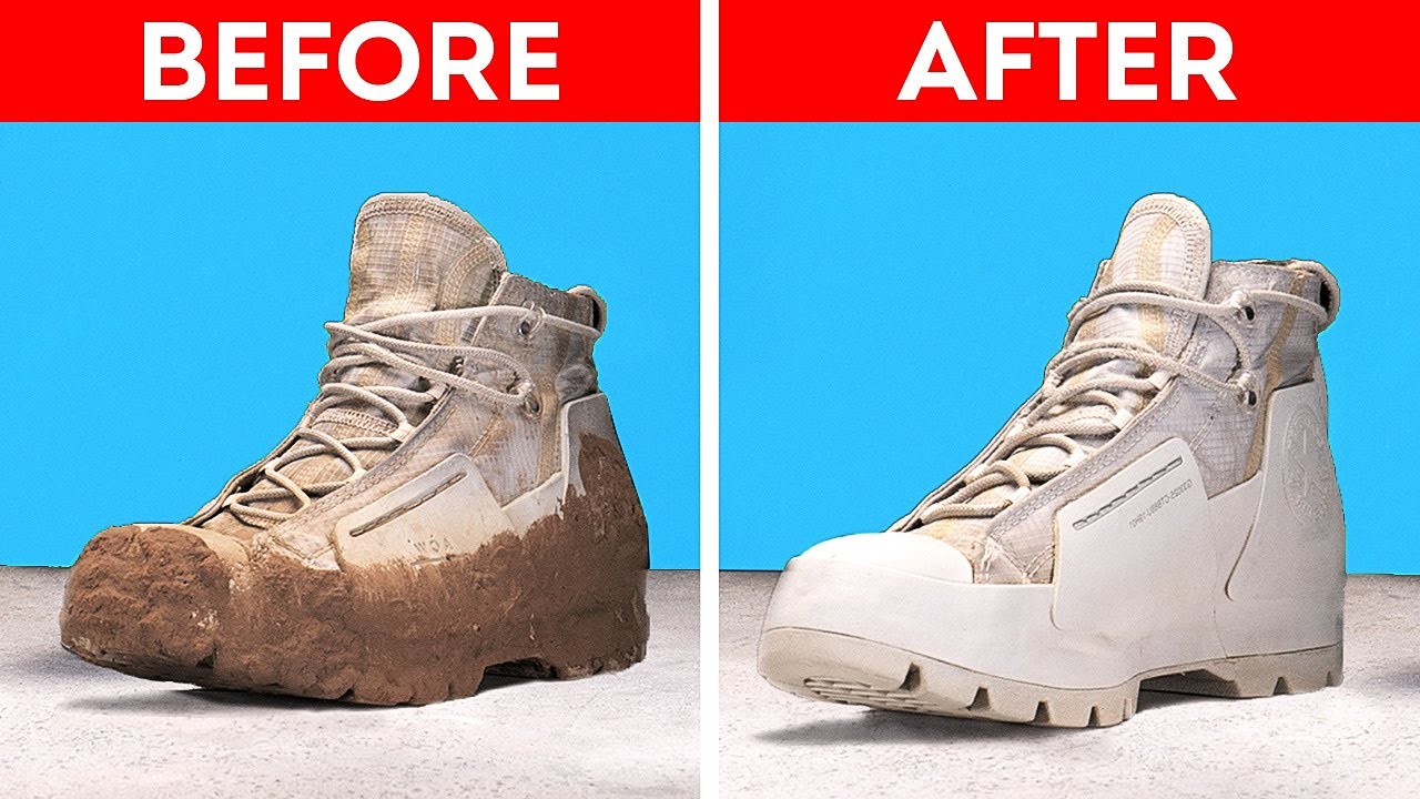 MAKE YOUR SHOES SHINE WITH THESE REPAIRING IDEAS! SMART SOLUTIONS FOR YOUR SNEAKERS