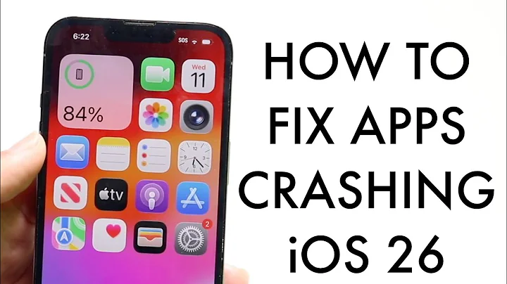 How To FIX App Crashing On iOS 26