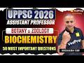 UPPSC Assistant Professor 2026 🔥 Biochemistry Top 50 Questions | Botany & Zoology | VedPrep