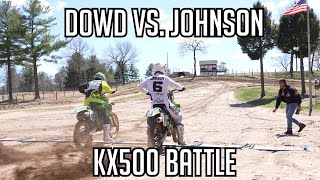 Kx500 Battle John Dowd Vs Keith Johnson Southwick