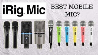 MICROPHONES FOR MOBILE DEVICES AND....SMULE? IK Multimedia iRig Mic Comparison screenshot 1