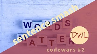 Sentence Smash – Array zu Satz in Python, JavaScript, PHP & Ruby (#2)