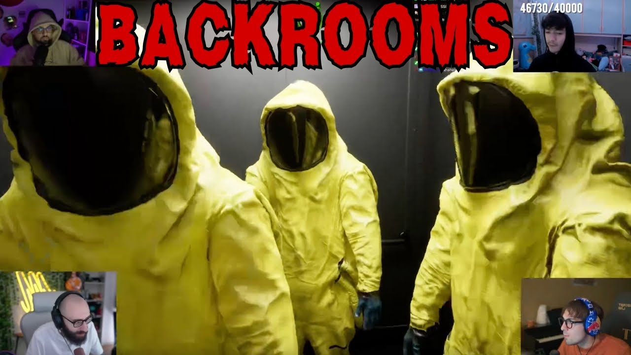 BLUR gioca a BACKROOMS ESCAPE TOGHETER con MARZA e MOLLU
