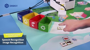 DOBOT Magician Lite AI Clasificación de Basura