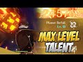 Level 13 Max Talent Zhongli Ultimate Is BROKEN! Genshin Impact