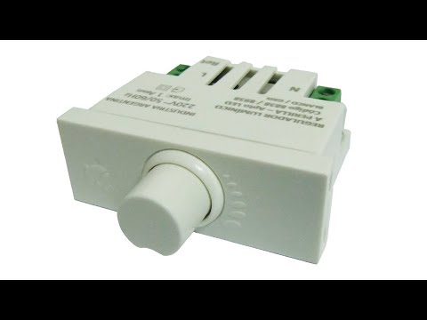 Vídeo: Per què deixaria de funcionar un interruptor dimmer?
