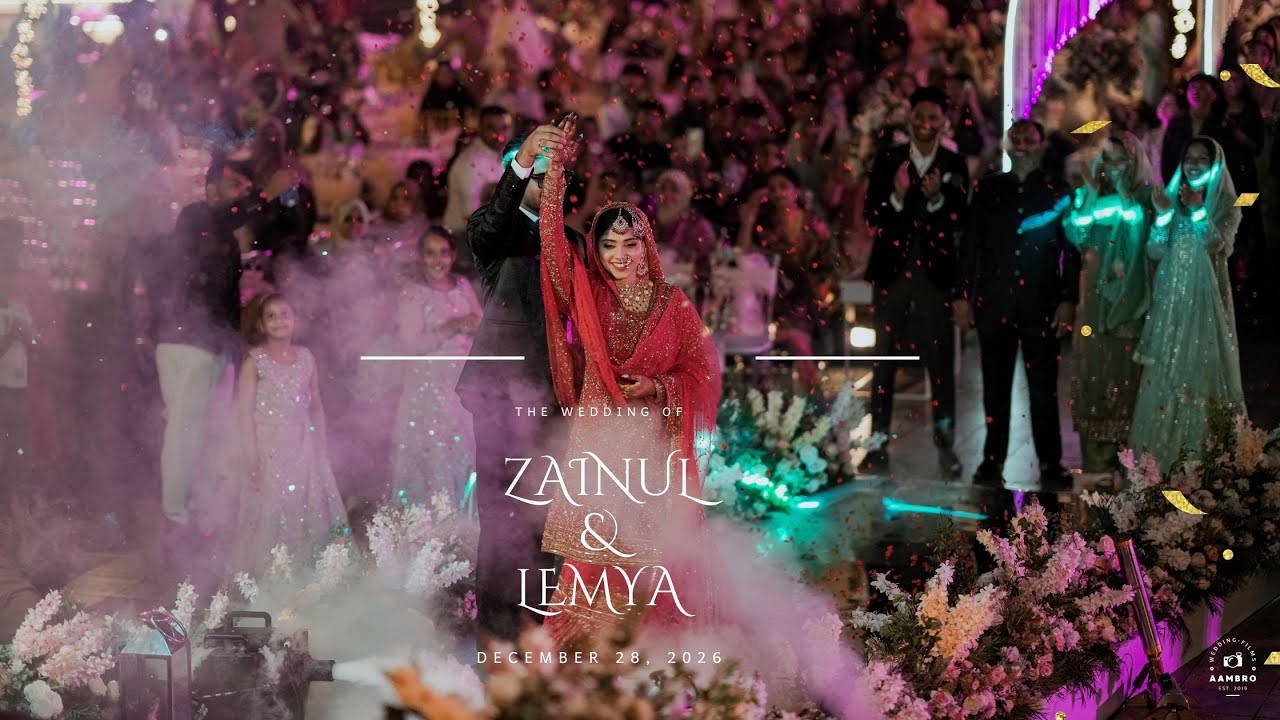 A love story that began in college corridors | Zainul & Lemya | Kochi | Aambro Wedding FIlms |