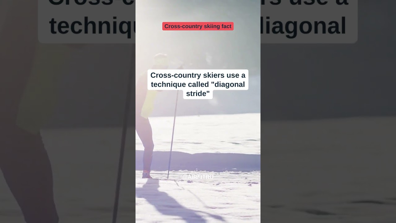Unlocking the Diagonal Stride: Technique Secrets of Cross-Country Skiing 