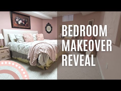Video: Feminine Bedroom On A Budget | Recycled, Upcycled and DIY Decor | Pink Mature Sophisticated Style
