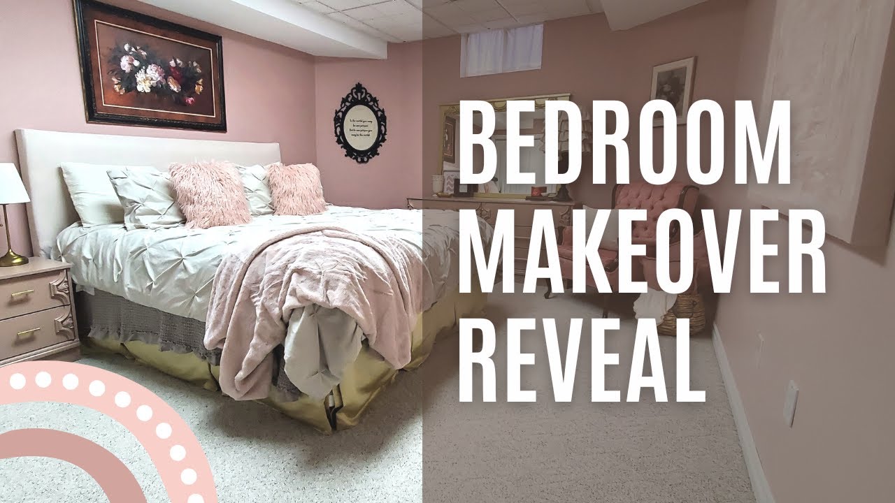 Feminine Bedroom On A Budget | Recycled, Upcycled and DIY Decor | Pink Mature Sophisticated Style