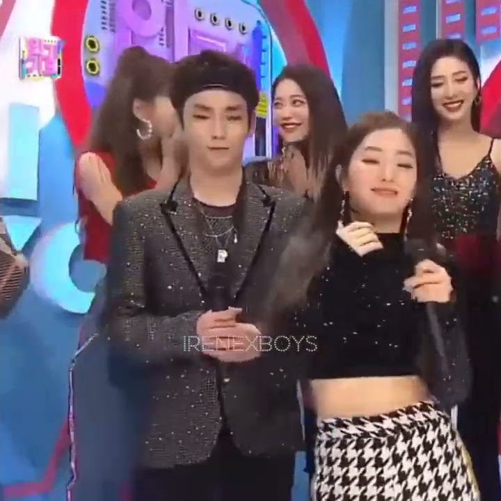 Irene dancing RBB choreography with key and mingyu β¨