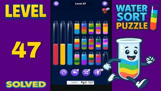 Water Sort – Level 47 | Walkthrough Solution