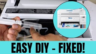 epson et 3760 how to clean print head- print head error- not printing- solved