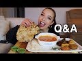 Indian food mukbang + q&a!