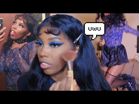 Egirl Makeup Outfit Aggressive Transformation Youtube