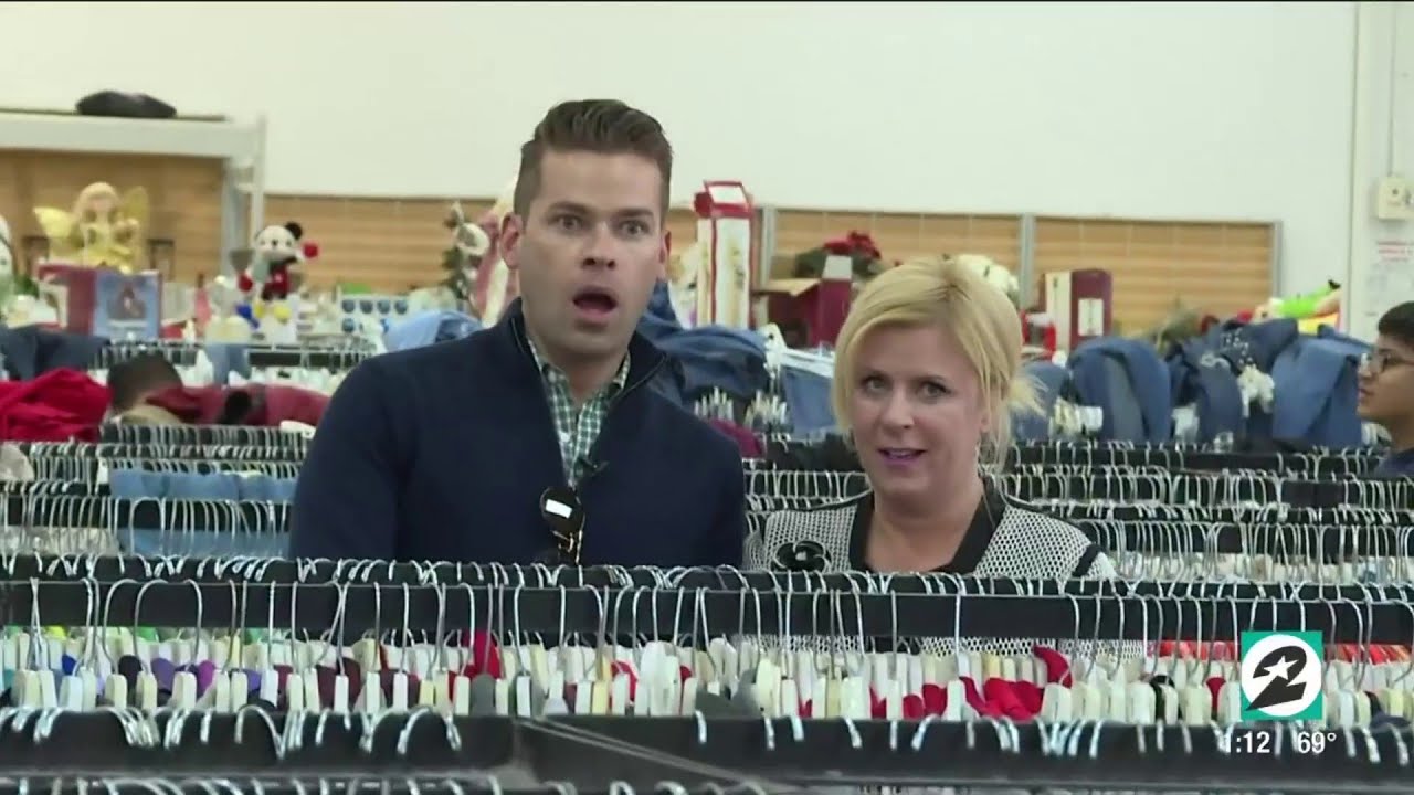 Derrick and Courtney go thrift shopping with Too Cheap Blondes YouTube