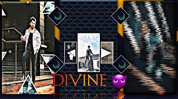 Divine (Satya) 😈⚡| New Attitude Video Edit 3D XML Fille📁🖇️ | Xml Preset by @itzeditz_deba0928