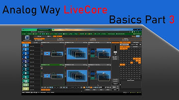 Analog Way LiveCore Basics Part 3- Buttons!
