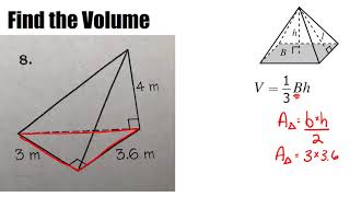 Volume of Triangular Pyramid 1
