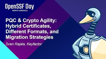 PQC & Crypto Agility: Hybrid Certificates, Different Formats, and Migration Strategies - Sven Rajala