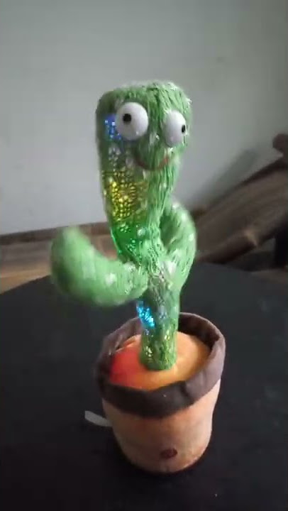 Cactus robot sings Rom Bim Bom Rombi & Bombi