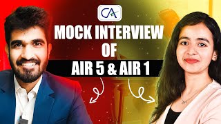 Mock Interview of Nandini Agrawal and Kushal Lodha | KAGR