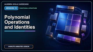 Polynomial Operations and Special Products | Algebra 15