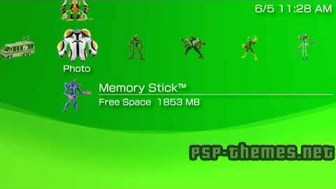 PSP Theme ben10 Fourarms_2 PSP-Themes.NET