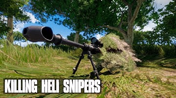 HOW TO KILL HELI SNIPERS - Arma 3 King of the Hill v13 - Long range and counter sniping EP 6