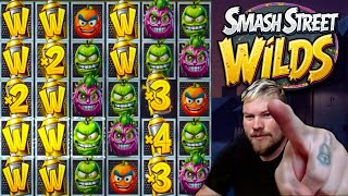 🍓 BERRIED TREASURE!! - Huge Win on Smash Street Wilds! 🎰 screenshot 2