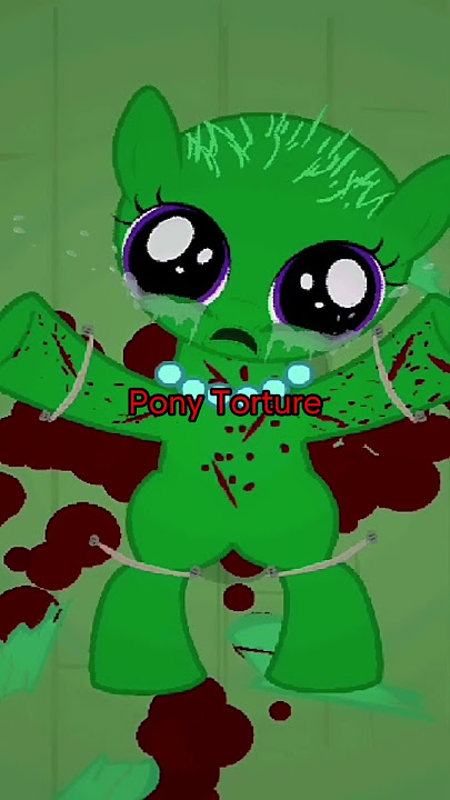 the most f-ed up game... #pony #edit #horror #gore #games